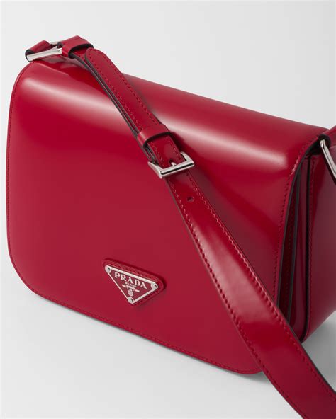 prada brocade shoulder bag|Brushed leather shoulder bag .